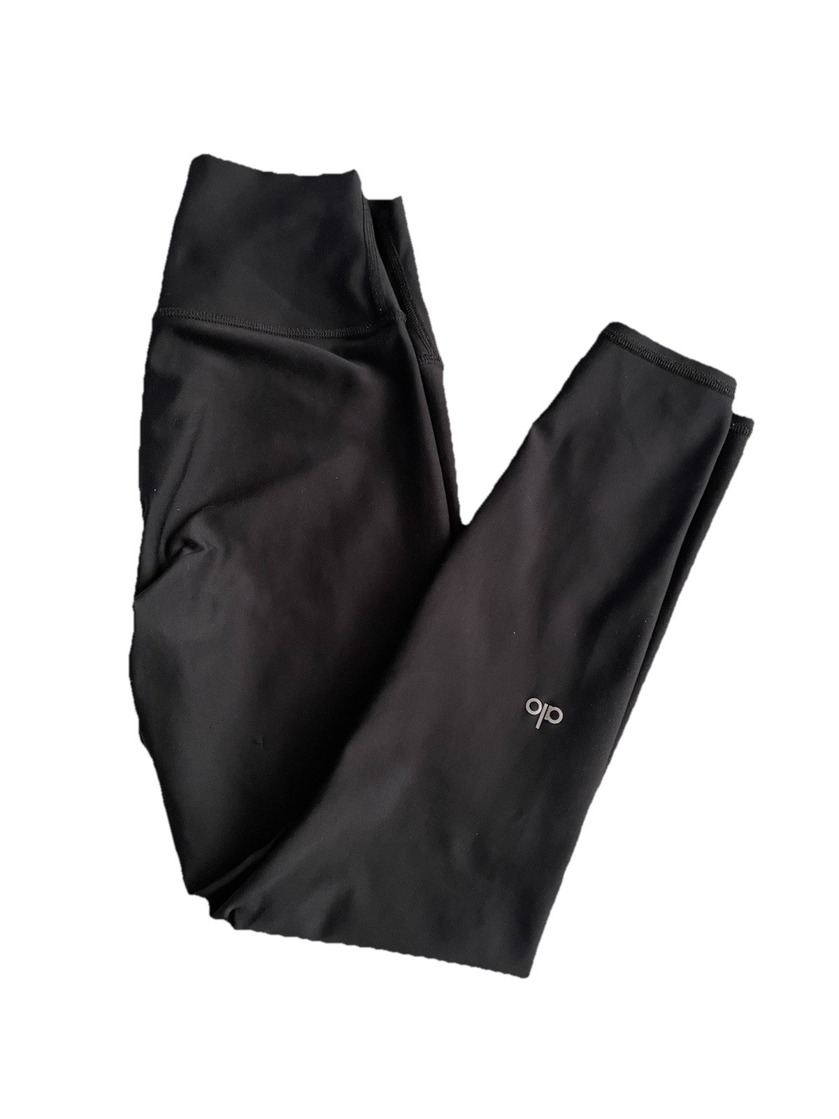 Alo Yoga Airlift High Waist 7/8 Leggings in Black Size Small-image