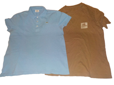Lacoste Polo-Shirt & Marc O`Polo T-Shirt, Größe L