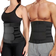 Women's/Men's Tummy Control Body Shaper High Waist Trainer Thong Panty Shapewear