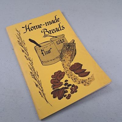 #ad Home made Breads Anne van Roden 1983 Vintage Cookbook Baking Recipes $12.99
