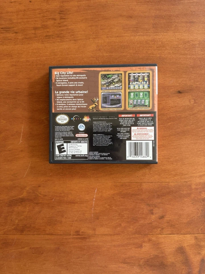 Urbz: Sims in the City (Nintendo DS) Excellent Condition - Authentic & Tested - Image 3 of 4