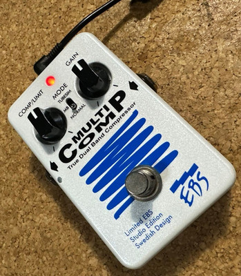 EBS Multicomp True Dual Band Compressor Limited Pearl White Model