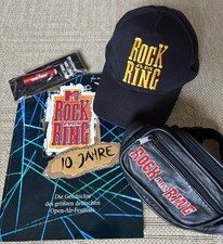 Rock am Ring Festival Fanpaket Merch Cap + Gürteltasche + Ohrstöpsel + Buch