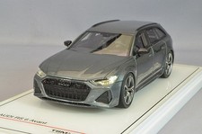 TrueScale TSM430536 1/43 Audi RS 6 Avant Daytona Gray Model Car From Japan