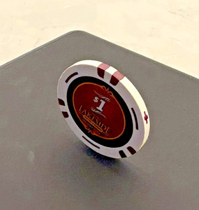 $1 casino chip Lakeside Casino in Osceola, Iowa non-Paulson chip great condition