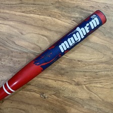 Worth Mayhem Reload JH120 Softball passo lento 34 in 27,5 oz nuovo Gator Grips CALDO