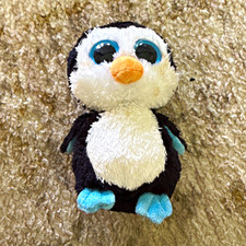Ty Webkinz Penguin Plush Stuffed Animal 2011 Retired No Code MPN 65331 waddles