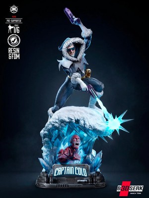 Captain Cold 3D Printed 16K Unpainted Resin Model Kit Maßstab 1:6