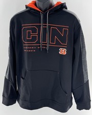 Cincinnati Bengals NFL Pullover Hoodie Size Large NWT
