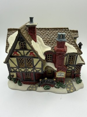 Vtg. Lemax Coventry Cove Glenwood Cottage 25764KM Christmas Village 2002 in Box