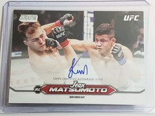 2025 Topps Stadium Club UFC Jean Matsumoto #BCA-JMO RC On Card Auto