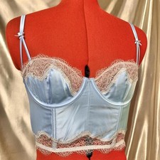 Vintage victoria  s secret lace boned corset bustier