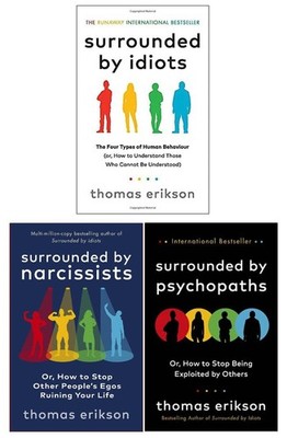 Umgeben von Narzissten, Psychopathen & Idioten 3 Bücher Set - Sachbuch - PB