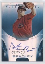 2013 Bowman Sterling Prospect Blue Refractor 10/25 Archie Bradley Auto 07d9