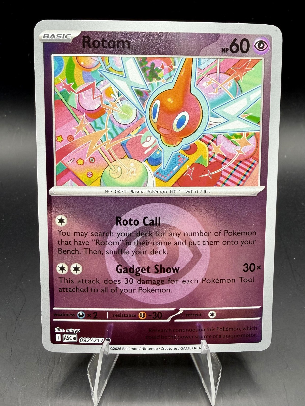 Rotom 092/217 Me: Ascended Heroes