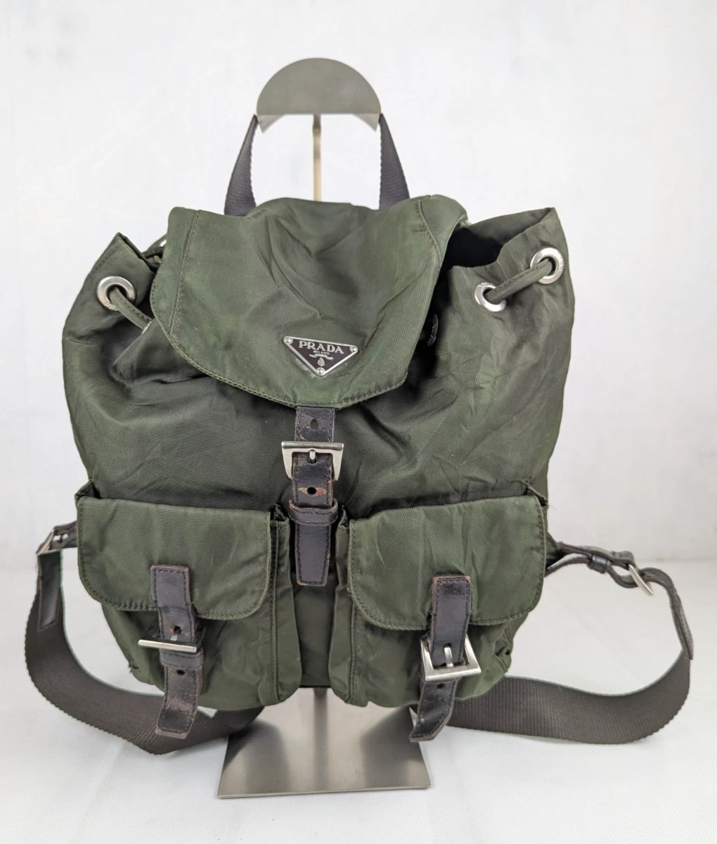 PRADA Backpack Green Bags & Handbags for Women for sale | eBay