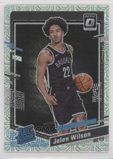 2023-24 Panini Donruss Optic Rated Rookie Choice Prizm Jalen Wilson #206 1js2