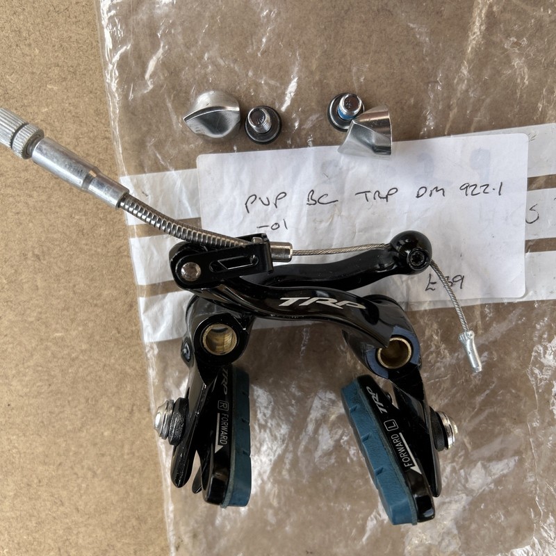 TRP 922.1 Direct Mount rim brake caliper for TT bikes.