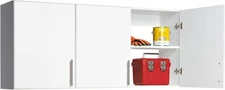 Prepac Elite 54" Wall Cabinet, White Storage W x 24" H x 12" D, 