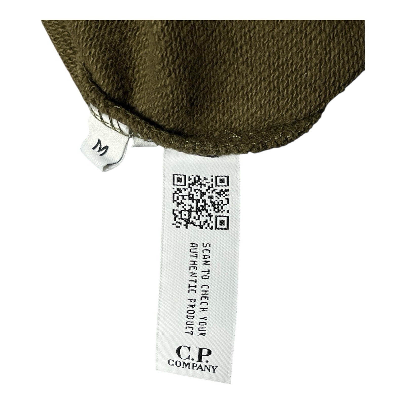 C.P. Company Hoodie M Green Authentic CP Cotton Casual Men Preloved Luxury VIP image 4