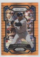2024 Panini Prizm Orange Pulsar Prizm 293/399 Gary Sheffield #205 10k8