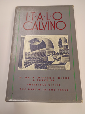 Italo Calvino vintage QPB Box Set (Invisible Cities, If on a Winters Night)