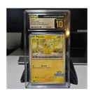 Pokémon CGC Pristine 10 Pikachu Promo 214 Illustration Contest 2024 Scarlet & V…