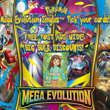 Mega Evolution Singles - Pick a Card -  Free Post and bulk savings!