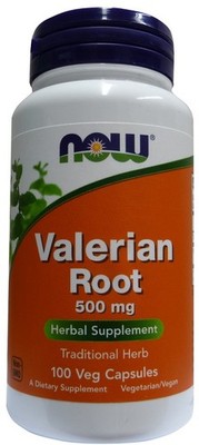 NOW Foods Valerian Root, 500mg - 100 vcaps (176,67 EUR/kg)