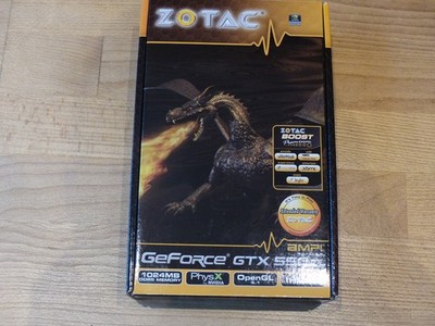 Zotac NVidia GeForce GTX 550 Ti AMP! , 1GB GDDR5, 2x DVI, HDMI, DP