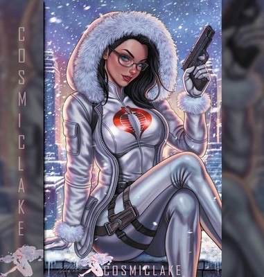 GI JOE REAL AMERICAN HERO SSSILENT MISSIONS BARONESS #1 DIAS VARIANT PRE 4/1  