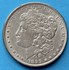 1899-P Morgan Silver Dollar -- Key Date!