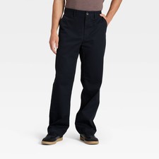 Men's Every Wear Relaxed Fit Chino Pants - Goodfellow  Co Black