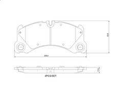 Kits de frein Porsche Macan