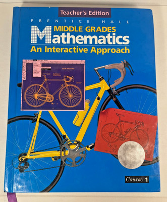 Prentice Hall Middle Grades Mathematics Course 1 Teacher's Ed. 1995 0130311138