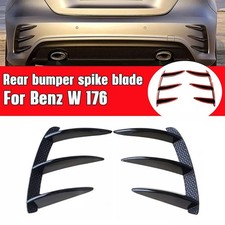 F&uuml;r Mercedes Benz W176 A45 AMG 2013-2018 Heck Sto&szlig;stange Splitter Flossen Flaps