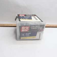 (3000-Pk) Grip-Rite Finish Nails Electrogalvanized Steel GRF161124M
