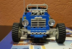 Lego Technic 5541 Hot Rod Speedster with instructions