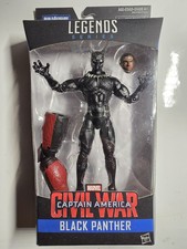 MARVEL LEGENDS SERIES CAPTAIN AMERICA CIVIL WAR BLACK PANTHER BAF GIANT MAN