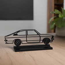 Opel Kadett C Coupe Modell 3D Dekoration -  Geschenk für Autoliebhaber