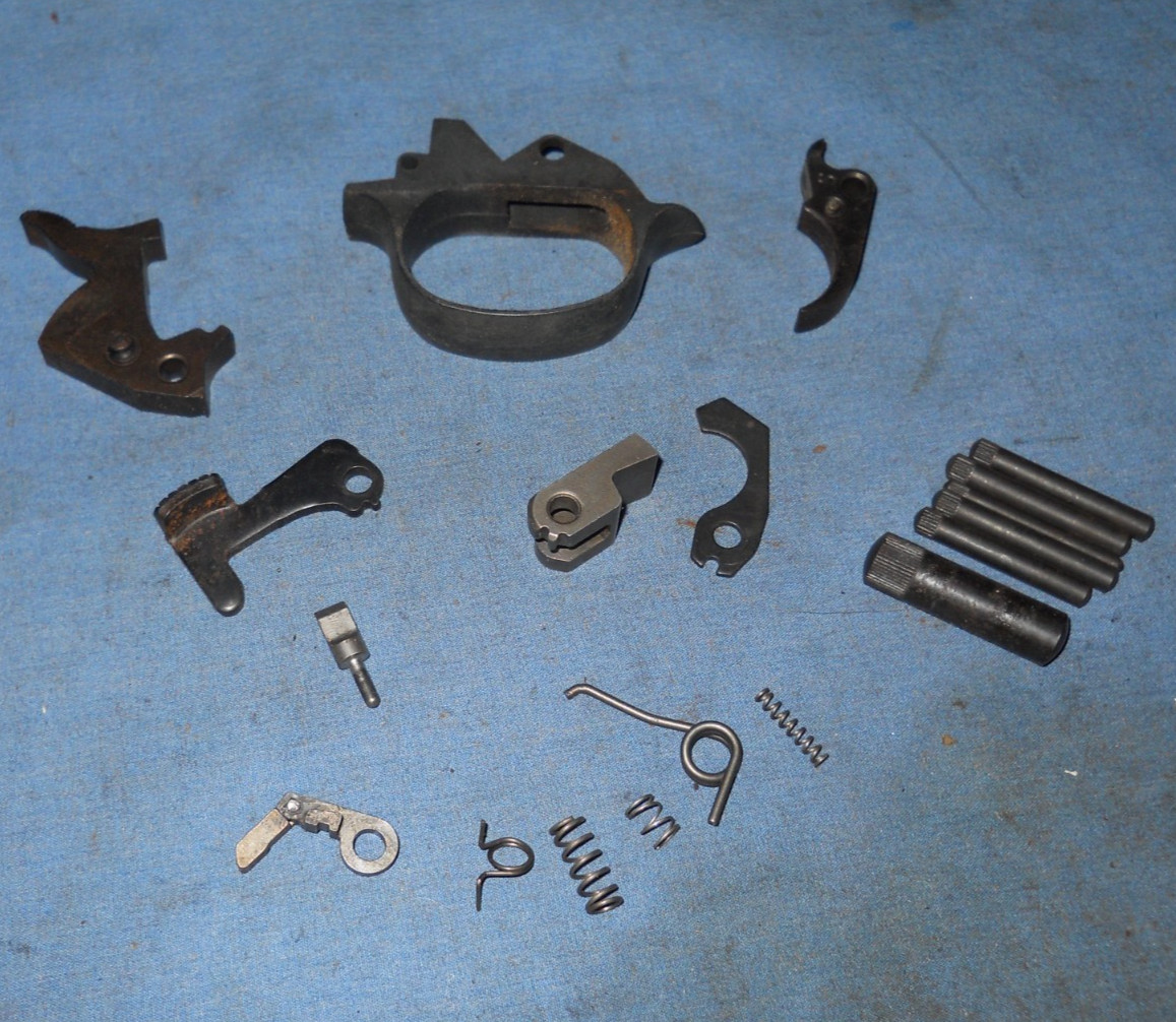 H&R Topper NEF Pardner 20ga Parts: Trigger, Guard, Hammer, Firing Pin, Pins+#A59