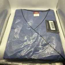 Dickies 11601 Scrubs Top Size S Blue - New