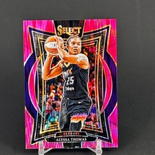 2025 Panini Select WNBA #57 Alyssa Thomas Pink Flash Prizms