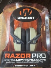 Walker's Razor Pro Digital Ear Muffs NRR 23 db GWP-DRSEM