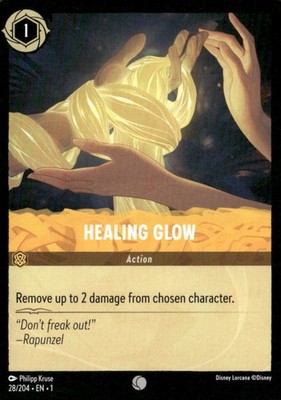 Healing Glow Common The First Chapter Lorcana NM/M 28/204