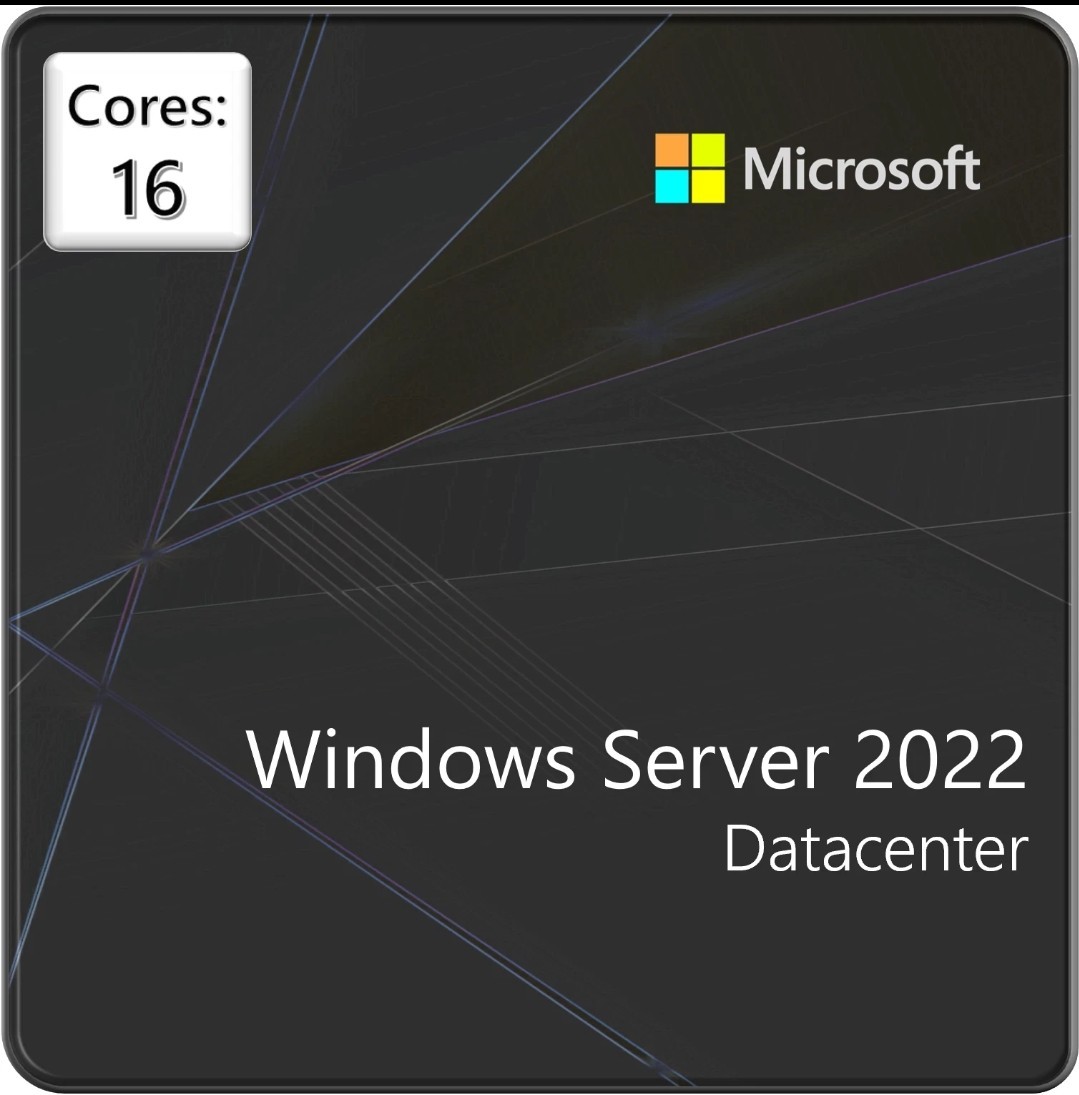 Windows Server 2022 Datacenter Edition - 16 Core License/∞VM (P71