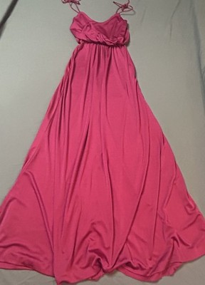 Vintage Climax By David Howard Long Red Formal Dress Sz Small Evening Ware