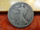 1916-D (Key Date) United States Walking Liberty Half Dollar 50c 90% Silver Coin