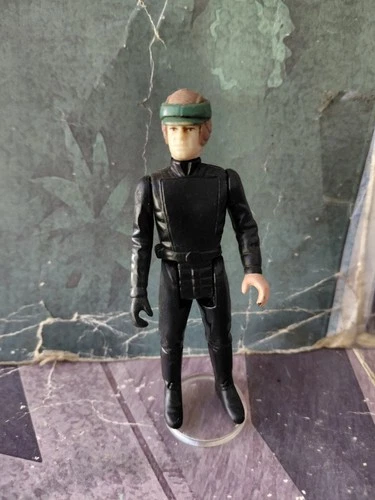 Vintage Star Wars Kenner Luke Skywalker Endor Last 17 Loose Figure W/ Base