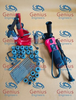 Valve Seat Grinding Stones Kit 7/16'' Thread For Two Wheelers -19mm To 34mm Stone